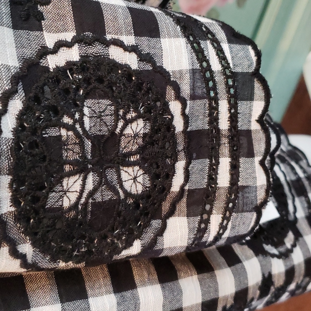 Talbots gingham scarf - Picture 2 of 3